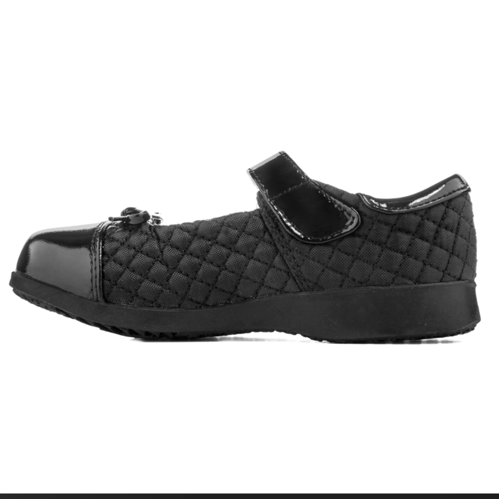 PEDIPED | Little Girl's Naomi Dress School Shoes w/Flex Fit System, EU 20, Black - Picture 10 of 15